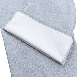 Pantalons de survêtement en molleton de coton gris TOPSHOW, poids lourd, 500 à 600 g/m², surdimensionnés, amples, décontractés pour hommes, jambes larges - Product Image 2