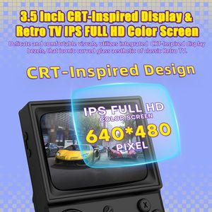 Consola de Juegos <span class=keywords><strong>Retro</strong></span> Portátil R36T, Pantalla IPS de 3.5 Pulgadas, Más de 18000 Juegos Clásicos Integrados, Consola de Bolsillo para Regalo Navideño - Product Image 4