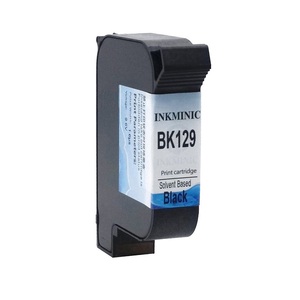 Cartucho de Tinta Negra Compatible BK129 a Base de Solvente con Chip para Impresoras Domino GX30i G230i G35i G20i Gx150i TIJ - Product Image 5