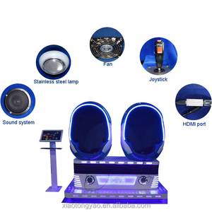 Offre Spéciale : Machine de Jeu VR 9D à 2 Places, Chaise Œuf Cinéma à 360 Degrés - Product Image 5