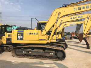 KOMATSU a employé l'original d'excavatrice de 16 tonnes fabriqué au Japon PC160 PC160-6 PC160-8 l'équipement d'excavation de taille moyenne - Product Image 3