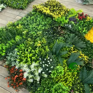 KANGO工場製偽植物壁屋外装飾緑壁植物壁人工屋内人工植物と花