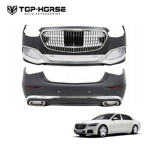 Mercedes Ben-z Clase S S400 S450 S500 S580 S680 W223 S63 <span class=keywords><strong>S65</strong></span> <span class=keywords><strong>Maybach</strong></span> Convertir Kit de carrocería Faldón lateral de parachoques - Product Image 1