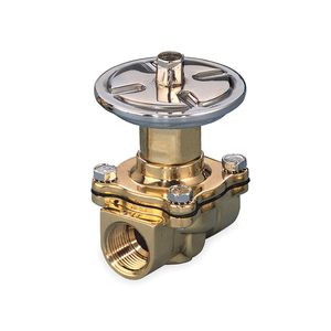 Vanne pneumatique en laiton Asco P210D009, taille de tuyau 3/4 po, 2 voies, normalement fermée, usage général - Product Image 1