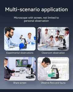 306 1000X 1080P HD Cámara de microscopio <span class=keywords><strong>digital</strong></span> con pantalla IPS de 4,3 pulgadas Microscopio LCD industrial - Product Image 6