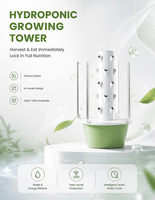 Pompe LED à spectre complet anti-UV |   Système de jardinage vertical agricole à 5 couches Tru-Spring en matériaux HDPE/ABS