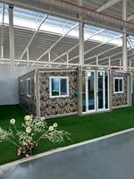 Prefabricado casa módulo Ted 2 dormitorios 3 dormitorios villa de lujo precio