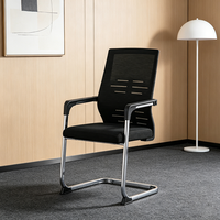 Chaise de conférence ergonomique moderne et extensible pour réunions - Mobilier de bureau exécutif pour visiteurs