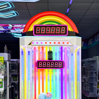 Machine de jeu de défi de luxe 10 secondes avec lecteur de cartes pour centres commerciaux à fort trafic et salles de jeux tendance