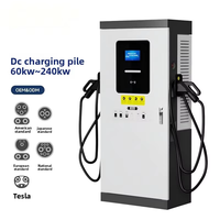 Nuevo Cargador para Vehículos Eléctricos, Carga Rápida de 120kW, Estación de Carga CC CCS2 OCPP 1.6J, Gestión Dinámica de Carga, Directo de Fábrica, OEM, CE, TUV, IEC 61851