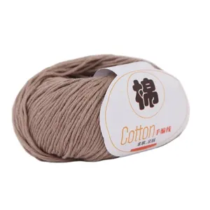 Ready Stock Cotton Yarn Super Soft Milk Cotton Yarn 8s/4 Crochet Ball Yarn 30 Colors for knitting and crochet baby clothing