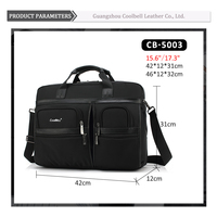 CoolBELL Sac de documents multifonctionnel pour homme, sacoche d'affaires à bandoulière, étanche, pour ordinateur portable 15 pouces, en promotion