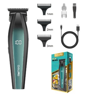 Cortadora de Pelo Profesional <span class=keywords><strong>DALING</strong></span> DL-1972 para Hombre, Recortadora de Pelo con Pantalla LED, Carga USB, Motor de Alta Velocidad de 7000 RPM - Product Image 2