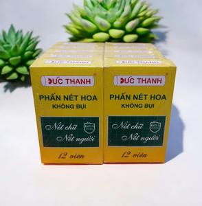 12pcs/box Clean Hands Dustless White <b>Chalk</b> Duc Thanh Calcium Carbonate Non Toxic Calligraphy Global B2B Wholesale - Product Image 1