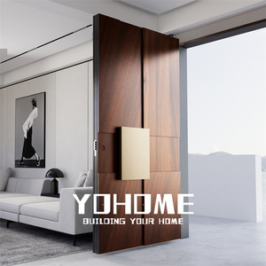 Porte d'Ingresso Principali in Legno di Alta Qualità Francese con Campanello per Casa, Porte in Legno, Porte per Villa, Porte Esterne per <span class=keywords><strong>la</strong></span> Casa - Product Image 6