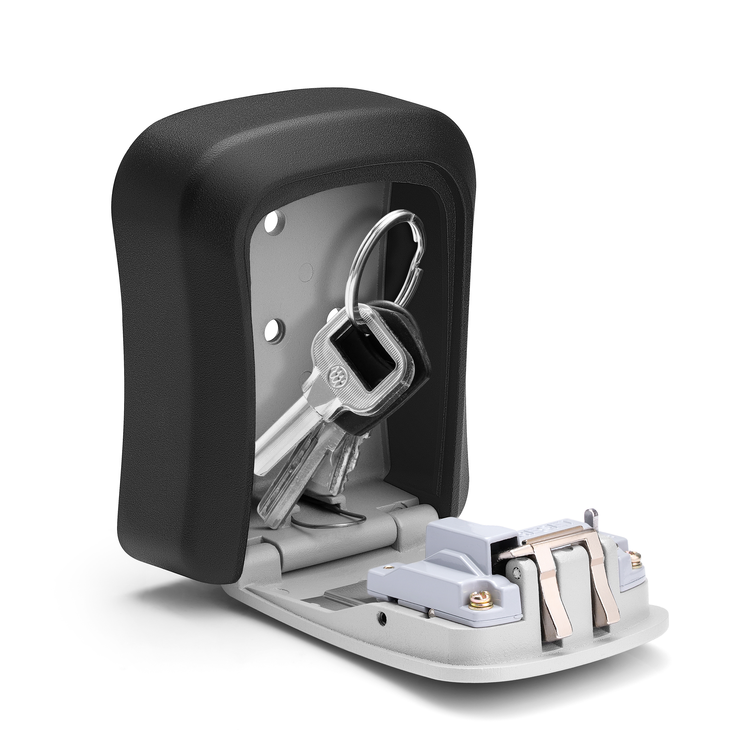 Plastic Wall Mounted Car Key Safe Security Key Lock Box Home Storage Key Lock Box For Outdoor Key Box Safes · image 4