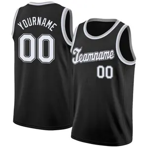 Vente en gros de sublimation design personnalisé rétro chemise de basket-ball maillots gilet kit ensemble maillot de basket-ball pour hommes