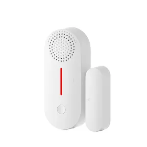 Smart Life App Wireless Door and Window Sensor Magnetic Door Sensor With Sound WiFi Tuya Door Alarm Sensor With Arm/Disarm