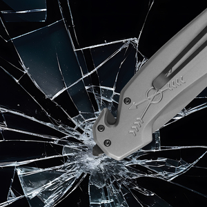 Ngoài trời khẩn cấp Survival kit thép không gỉ cứu hộ cắm trại dao cỏ ngắt chức năng bền tay công cụ OEM tùy chỉnh - Product Image 2