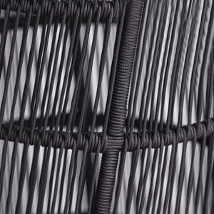 Dwoo Modern Garden Leisure Juego de sofás modulares de 4 piezas para patio Muebles de ratán tejidos Juego de sofás de conversación para patio - Product Image 6