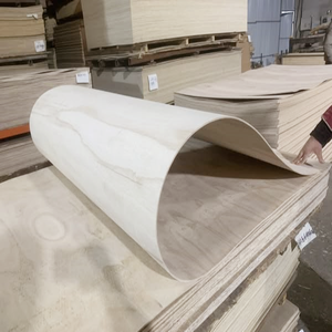 Contreplaqué commercial incurvé de 2,7 mm, design moderne, placages de paulownia, flexibles et pliables - Product Image 5