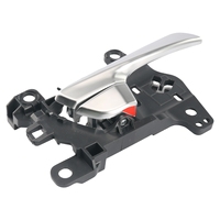 Poignée de porte intérieure de voiture (poignée argentée) 83620-D3010 Convient pour Hyundai Tucson 2015-2019
