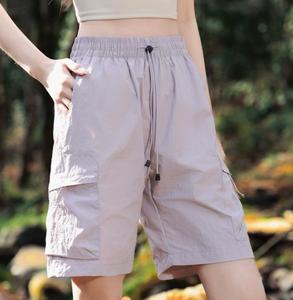 Shorts cargo <span class=keywords><strong>en</strong></span> nylon respirant pour homme JAC22JH688, séchage rapide, cinq poches, taille élastique, décontractés pour l'extérieur - Product Image 1