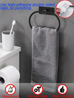 Ensemble d'accessoires de douche et de toilette en acier inoxydable 5 pièces de luxe moderne raccords de décoration pour hôtel et maison, cuisine et salle de bain