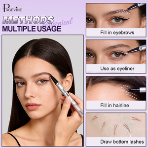 Lápiz Delineador de Cejas 4 en 1 Real Flow, Resistente al Agua, con Fórmula de Larga Duración - Product Image 4