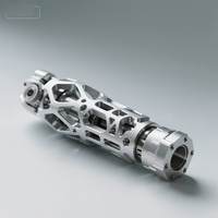 Pièces et accessoires robotisés usinés par électroérosion à fil CNC, prêts pour salle blanche (acier inoxydable, aluminium), pour la maintenance des lignes d'assemblage, usinage TUV