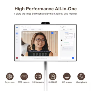 Téléviseur intelligent sans fil WiFi de 27 pouces BestieTV Android 13 Full HD 60Hz 6 Go de RAM 128 Go de ROM LED portable blanc pour <span class=keywords><strong>la</strong></span> <span class=keywords><strong>famille</strong></span> et le fitness - Product Image 4