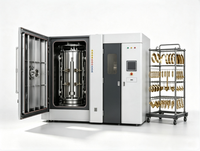 Machine de revêtement sous vide PVD sur mesure AsiaLink pour la production en série d'acier inoxydable, d'alliages, de plastique, de verre et de céramique