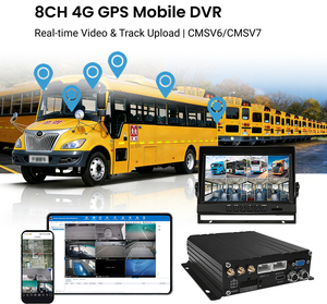 8CH <strong>MDVR</strong> 4G WIFI GPS H.264/H.265 1080P/15fps CMSV7 Remote View Online Fleet Management Video Recorder - Product Image 6