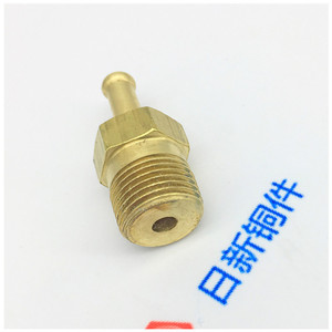 Brass External Threaded Connector M6x1 1/4 Inch Pneumatic Fitting For Air Hose Connection - Product Image 5