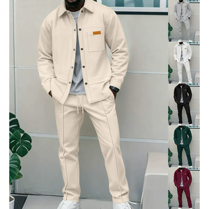 Completo Giacca Casual da <span class=keywords><strong>Uomo</strong></span> S-3XL, Nuova <span class=keywords><strong>Tendenza</strong></span> Moda Autunnale, Versione Coreana di Alta Gamma - Product Image 1