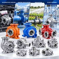 Fabrication sur mesure selon plans OEM pour les corps de pompes en alliage d'aluminium par coulée sous pression