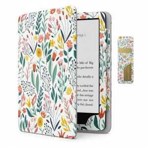 Funda Magnética de Cuero PU para Kindle 7/6.8 Pulgadas, Modelo 12.ª/11.ª 2024, Función Auto-Wake, Soporte y Correa para la Muñeca, Resistente a Arañazos, Laudtec - Product Image 1