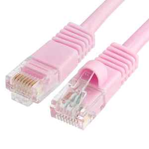 Cat6a Cat5e UTP FTP SFTP สายสื่อสารผ่านเครือข่ายอีเธอร์เน็ตแลนพร้อมตัวนำทองแดงเปลือยและแจ็คเก็ต PVC/lszh - Product Image 1