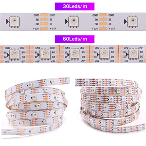 Bán buôn 5050 SMD Pix kỹ thuật số RGB gs2808 ws2815 cs8812 60 đèn Led RGB dải ánh sáng <span class=keywords><strong>Kit</strong></span> linh hoạt DMX SPI dải ánh sáng - Product Image 6