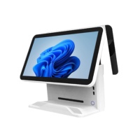 Terminal Punto de Venta con Pantalla Táctil Todo en Uno, Caja Registradora con Windows 10, Intel I5, Pantalla Táctil Capacitiva, Bluetooth, Wi-Fi para Comercio Minorista