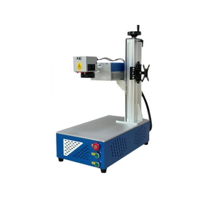 CHINCAN Optical Fiber Desktop <b>Small</b> Laser Marking Machine Laser Engraving Printer for Metal Coding Carton Packaging - Product Image 1