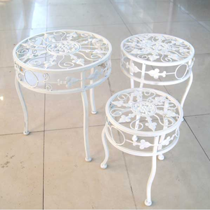 2014 fabricante de hierro forjado estante de la flor para jardín Flor de hierro forjado - Product Image 4