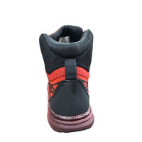 Chaussures de sécurité MaxiTough à embout d'acier, respirantes, en maille, mi-montantes, pour hommes et femmes, pour l'usine et la construction