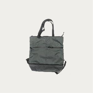 Sac fourre-tout décontracté gris pour femmes, logo personnalisé, polyester 210D, double ripstop 420D, qualité supérieure, portable, intérieur, deux voies - Product Image 1