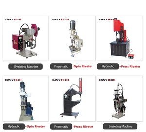 Machine à sertir semi-automatique Easytech pour anneaux de rideaux, clips BB, machine à fixer les boutons, machine à œillets automatique - Product Image 2