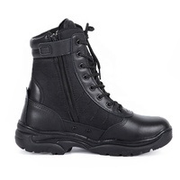 Nouveau design de bottes de randonnée tactiques légères et durables pour l'extérieur bottes de combat dans la jungle en cuir pour hommes vente en gros