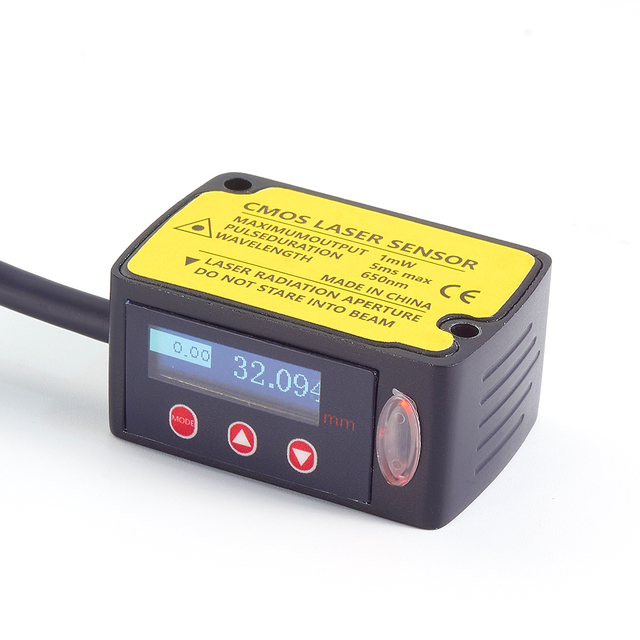 MOTEE High Precision 0.01mm Analog Switch Photoelectric Sensor Laser Displacement Distance and Thickness Measurement Sensor