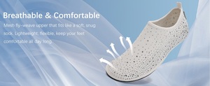 Zapatos de <span class=keywords><strong>Agua</strong></span> <span class=keywords><strong>con</strong></span> Pedrería Brillante, Calcetines Acuáticos Antideslizantes de Secado Rápido <span class=keywords><strong>con</strong></span> Purpurina, Zapatos de Playa Transpirables para Piscina, Surf, Yoga - Product Image 4