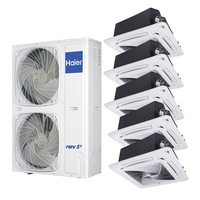 Système HVAC multi-zones VRF à inverter DC sans conduit Haier pour grande maison avec décharge latérale