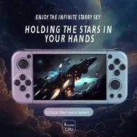 TV Arcade 5-Inch G50V Retro Handheld Game Console 854*480 Groot Scherm Linux Arkos Systeem 3000mAh Batterij RK3326 CPU Game Player